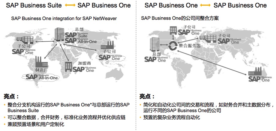 SAP Business One多組織架構